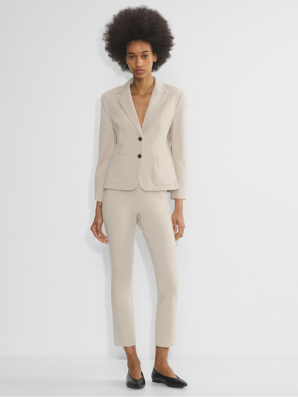 Aritzia Stemma Pant - Marcona Beige